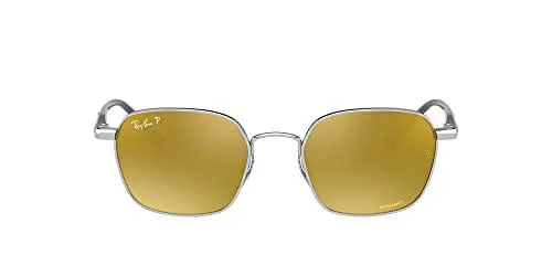 Ray-Ban 0RB3664CH Lentes Oscuros, Silver, 50 Unisex de Ray-Ban