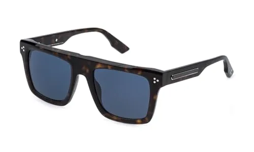 Police SPLR47M Gafas, Shiny Dark Havana, Regular U