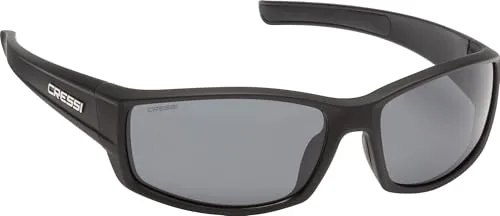 Cressi HUNTER SUNGLASSES BLACK SMOKED LENS