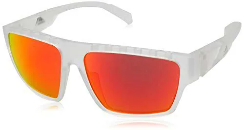 adidas SP0008 Gafas, Crystal/Brown Mirror, 61 para Hombre