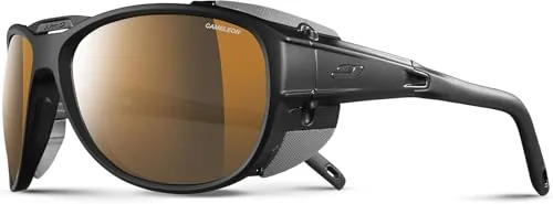 Julbo Explorer 2.0 Gafas de Sol, Unisex Adulto, Negro Opaco/Negro