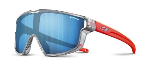 Julbo Gafas de sol - FURY MINI - Niños - Gris Translúcido Brillante/Naranja Flúor Mate