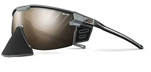 Julbo Ultimate Cover Gafas de Sol, Gris/Gris, Tall