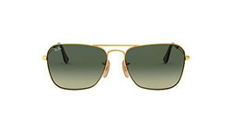 Ray-Ban RB3136 - Caravan, gafas de sol, unisex, color gris (gold), 58 15