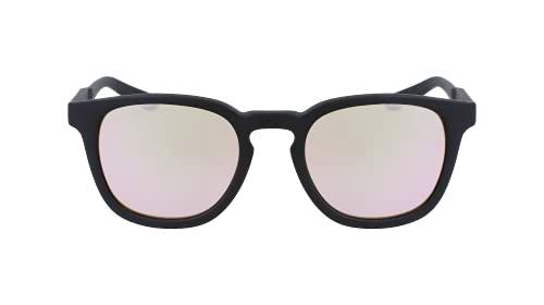 Dragon Finch Ll Gafas, Negro Mate/Lente Luma Rose Gold Ion