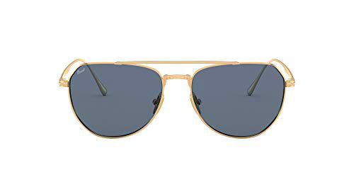 Persol 0PO5003ST Gafas, Gold/Light Blue, 54 Unisex Adulto