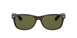 Ray-Ban New Wayfarer, Gafas de Sol Unisex adulto, Multicolor (Tortoise 902L), 55 mm