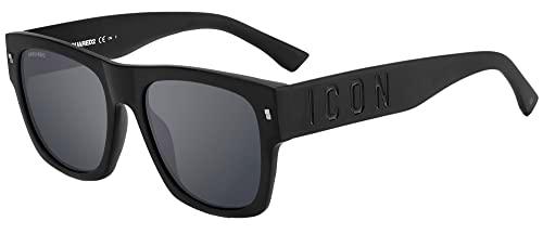 DSQUARED2 ICON Icon 0004/S Gafas, 003/T4 Matt Black
