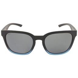 SMITH Founder Slim-Gafas de Sol para Mujer, Color Negro Mate Corsair Polar, Color Gris