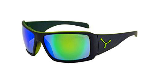 Cébé Utopy Gafas, Multicolor (Matt Black Green), L Unisex Adulto