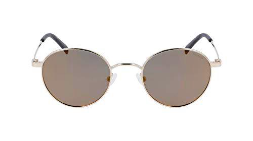 Nautica N4648SP Gafas, Gold, Taille Unique para Hombre