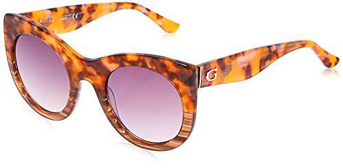 Guess Sunglasses Gu7485 53F 51 Gafas de Sol, Marrón (Braun), Mujer