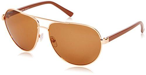 Sunoptic - Gafas de sol unisex, color dorado, talla talla única