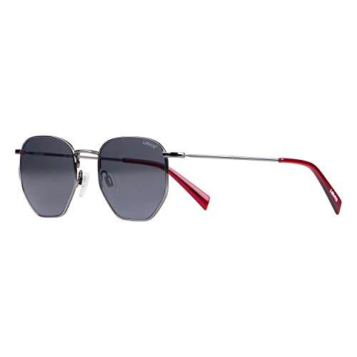 LEVI'S EYEWEAR LV 1004/S Gafas, Blackgrey, 51 Unisex Adulto