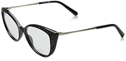 Swarovski SK5362 Gafas, Shiny Black, 53 para Mujer
