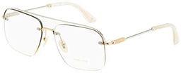 Police SPLF72 Gafas, Shiny Palladium W/Rose Gold Parts