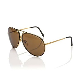 Porsche P8478 Gafas de Sol, Light Gold, 66 Unisex Adulto