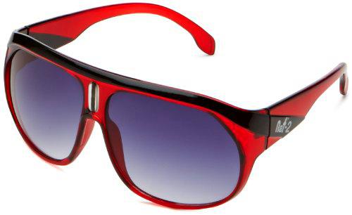 Nat-2 - Gafas de sol unisex, talla One Size - talla alemana, color rojo