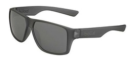 bollé Brecken Gafas, Unisex Adulto, Gris (Cristal Mate), L
