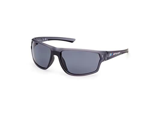 BMW Motorsport Gafas de sol BS0024, color negro, 66 para hombre, Negro