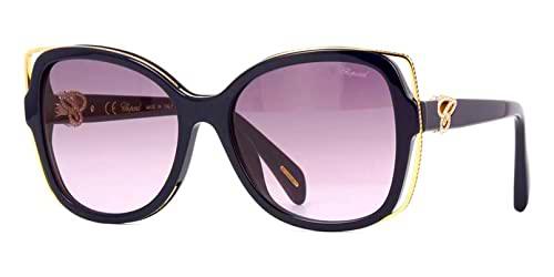 Chopard SCH316S Gafas, Shiny Dark Blue, 56 para Mujer