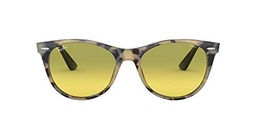 Ray-Ban 0RB2185 Gafas de sol, Beige Havana, 52 Unisex