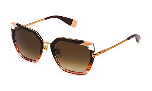 Furla GAFAS DE SOL SFU514V COLOR STRIPED BROWN/PINK PARA Mujer TALLA 54