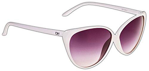 Dice D07180-2 - Gafas para Mujer, Talla única, Color Blanco