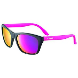 Cébé Cooper Gafas de Sol Juventud Unisex Matt Black Pink 10 < 12
