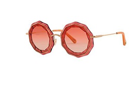 Chloé Sun Gafas, Rosas doradas/coral, 56