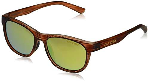 Tifosi - Gafas de sol unisex con lente única, color amarillo ahumado