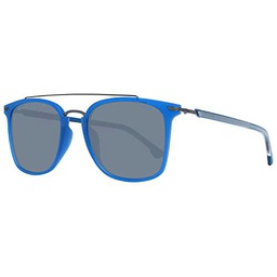 Police SPL583-TA5B Gafas, Azul-Gun Metal, 54/21/145 Unisex Adulto