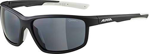Alpina DEFEY - Gafas de deporte unisex, color blanco mate