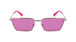 Calvin Klein Jeans Ckj22217s Gafas, Gold/Pink, 58/16/140 Unisex Adulto