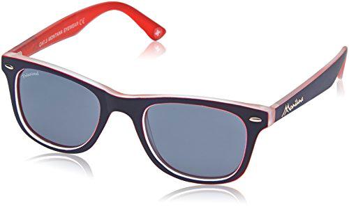 MONTANA MP41 Gafas, Multicolor (azul/rojo/lentes ahumadas)