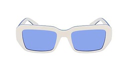 Calvin Klein Jeans CKJ23602S Gafas, Blanco, 53/19/140 Unisex Adulto