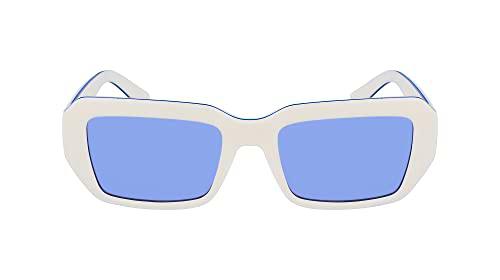 Calvin Klein Jeans CKJ23602S Gafas, Blanco, 53/19/140 Unisex Adulto
