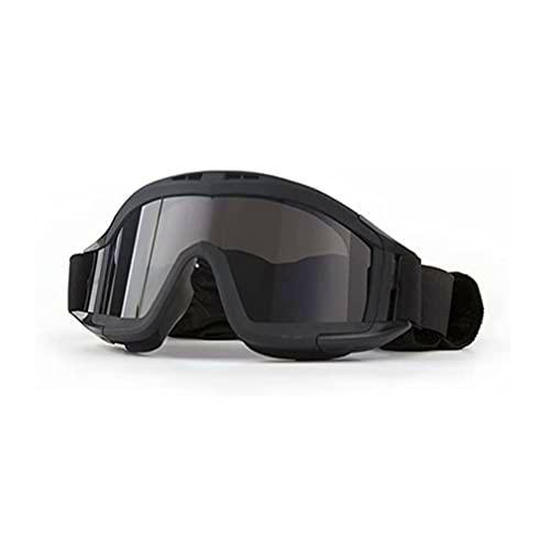 lopolike Gafas de sol de protección unisex, color negro y azul marino