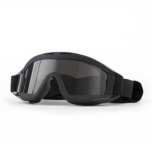 lopolike Gafas de sol de protección unisex, color blanco y azul claro