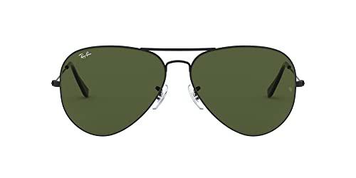 Ray-Ban Aviator 2 Gafas de Sol, Black, 62 para Hombre