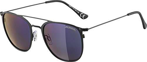 Alpina ZUKU - Gafas de deporte unisex, color negro mate