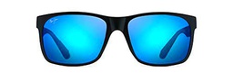 Maui Jim Red Sands Gafas, Matte Black, 59/17/140 Unisex Adultos