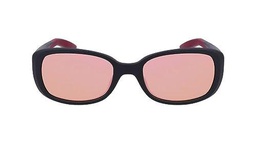 NIKE Sun Gafas de Sol, Matte Black/Rose Gold Mirror
