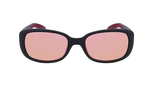 NIKE Sun Gafas de Sol, Matte Black/Rose Gold Mirror