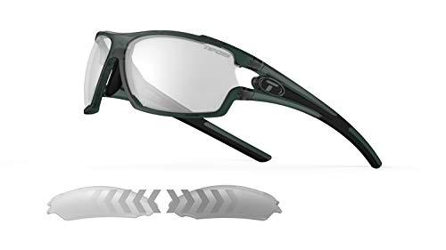 Tifosi Amok - Gafas de sol unisex con lente única, color humo y fotografía de noche