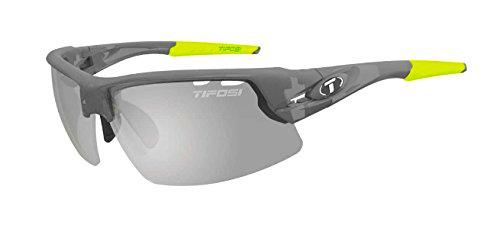 Tifosi Gafas de sol unisex con lentes ahumadas, color mate