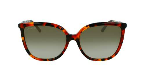 Lacoste L963s Gafas, Light Havana, 59/16/135 para Mujer