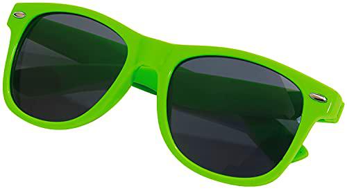 TOPICO Gafas de Sol Unisex Juvenil estilosas, Color Verde