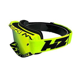 HZ Signature 18 31WH86 - Máscara de motocross de color amarillo neón y negro