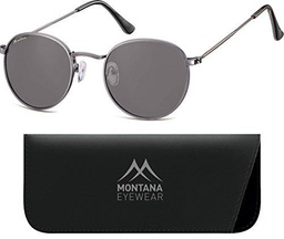 MONTANA S92 Gafas, Multicolor (Gunmetal/ahumado), Talla única Unisex Adulto